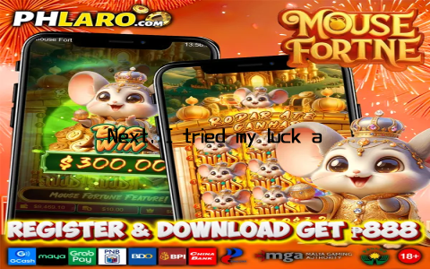 Next, I tried my luck at the slot machines, and let me tell you, the variety was mind-blowing