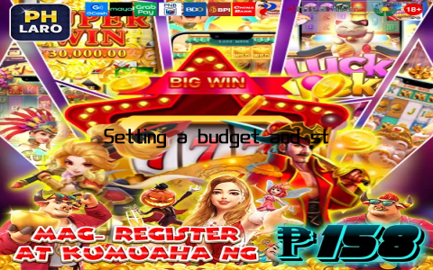 Setting a budget and sticking to it ensures that you can enjoy the game without overspending